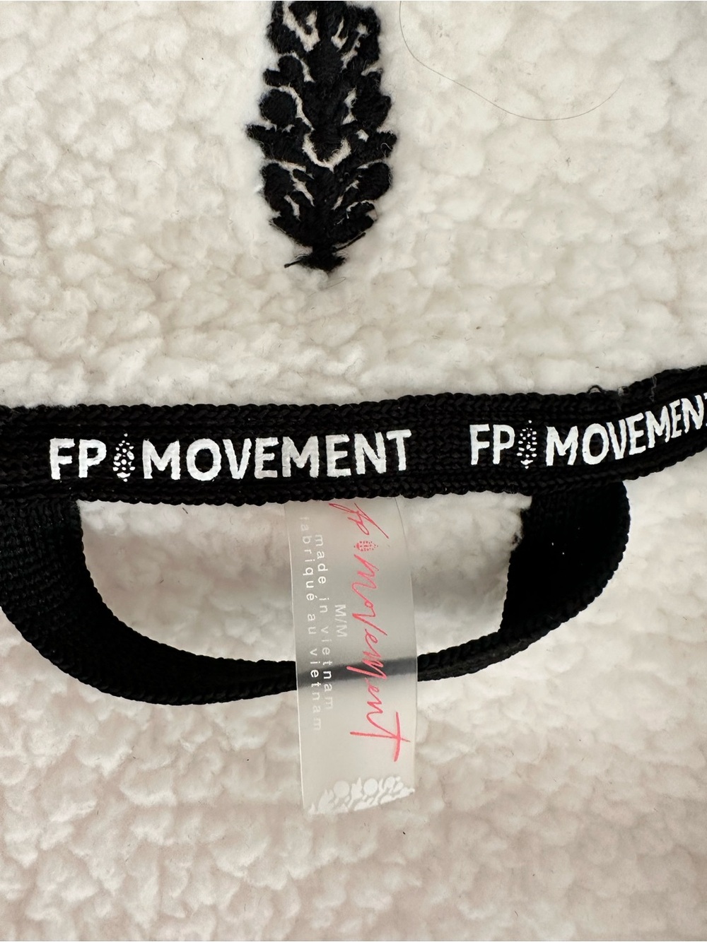 Free People FP Movement Mountain High Half Zip Fleece Size Medium - Picture 12 of 13